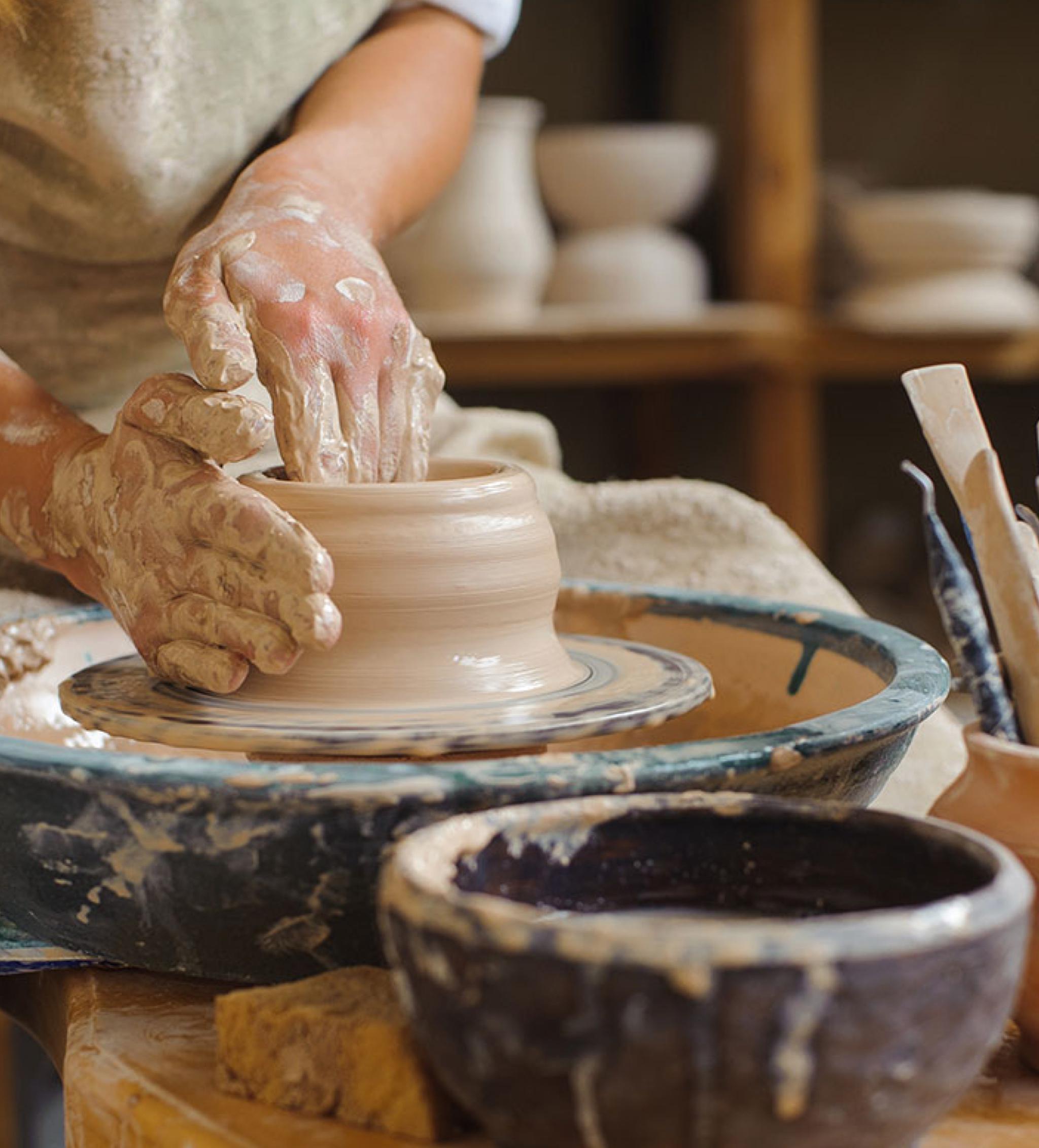 Pottery Wheel Intro Workshop — Brave Ceramics